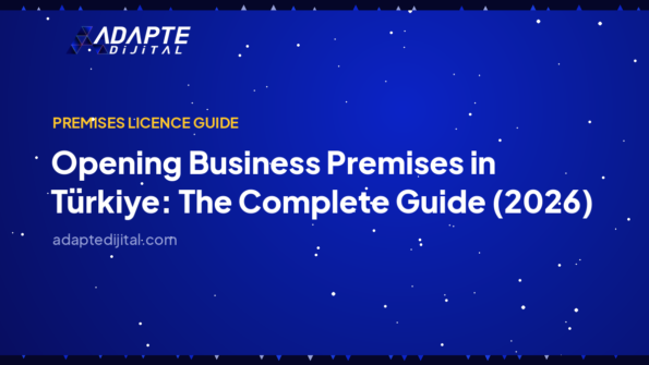 Opening Business Premises in Türkiye: The Complete Guide (2026) — Adapte Dijital cover image