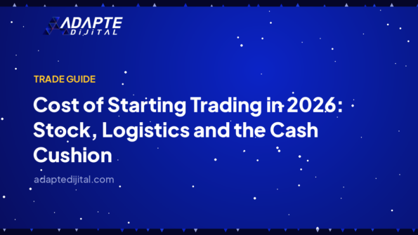 Cost of Starting Trading in 2026: Stock, Logistics and the Cash Cushion — Adapte Dijital cover image