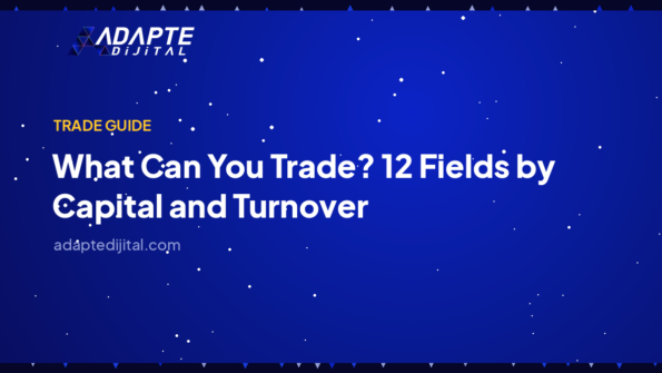 What Can You Trade? 12 Fields by Capital and Turnover — Adapte Dijital cover image