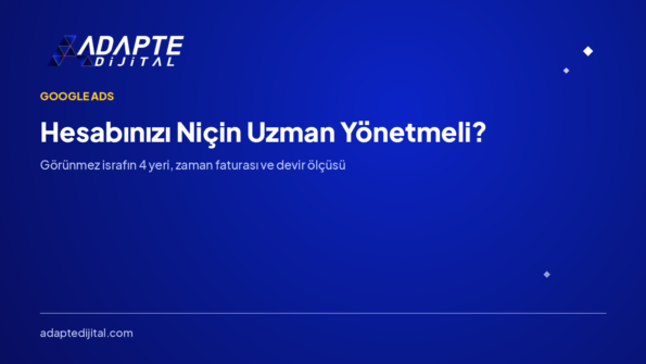Hesabınızı Niçin Uzman Yönetmeli?