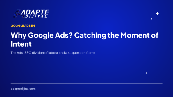 Why Google Ads? Catching the Moment of Intent