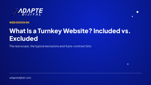 What Is a Turnkey Website? Included vs. Excluded