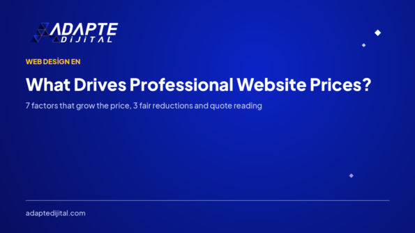 What Drives Professional Website Prices?