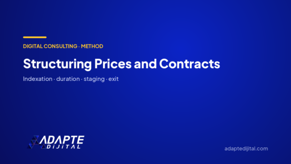 Structuring Prices and Contracts — Adapte Dijital cover image