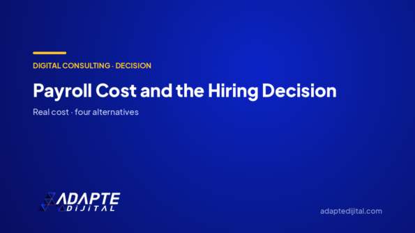 Payroll Cost and the Hiring Decision — Adapte Dijital cover image