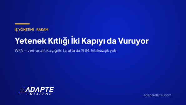 Yetenek Kıtlığı İki Kapıyı da Vuruyor — Adapte Dijital kapak görseli
