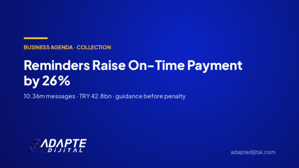 Reminders Raise On-Time Payment by 26% — Adapte Dijital cover image