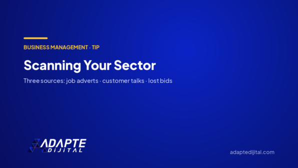 Scanning Your Sector — Adapte Dijital cover image