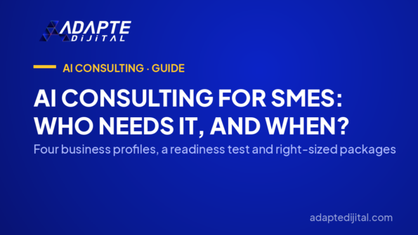 AI Consulting for SMEs: Who Needs It, and When? — Four business profiles, a readiness test and right-sized packages