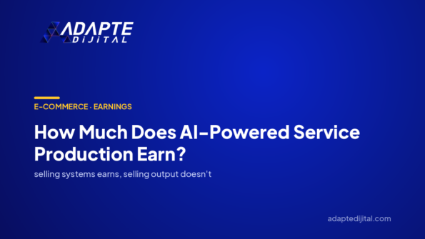 How Much Does AI-Powered Service Production Earn? — Adapte Dijital cover image