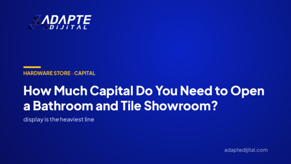 How Much Capital Do You Need to Open a Bathroom and Tile Showroom? — Adapte Dijital cover image