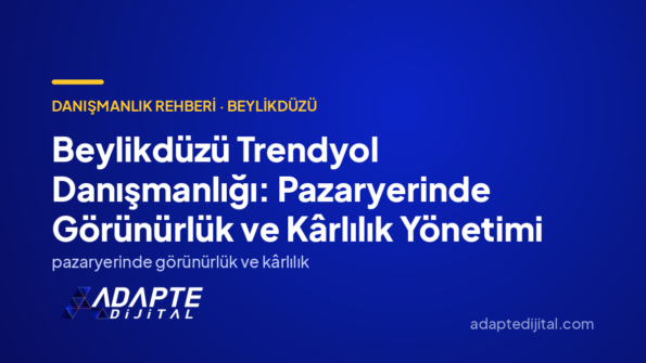 Beylikdüzü Trendyol Danışmanlığı: Pazaryerinde Görünürlük ve Kârlılık Yönetimi