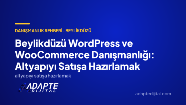 Beylikdüzü WordPress ve WooCommerce Danışmanlığı: Altyapıyı Satışa Hazırlamak