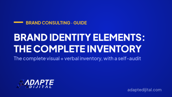 Brand Identity Elements: The Complete Inventory — The complete visual + verbal inventory, with a self-audit