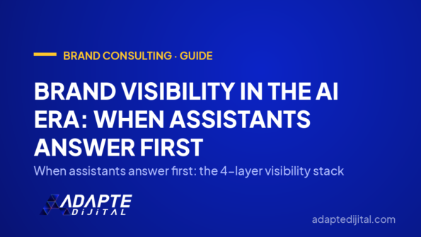 Brand Visibility in the AI Era: When Assistants Answer First — When assistants answer first: the 4-layer visibility stack