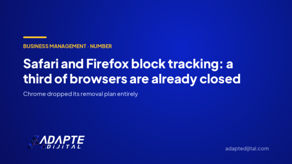 Safari and Firefox block tracking cookies: a third of browsers are already closed — Adapte Dijital cover image