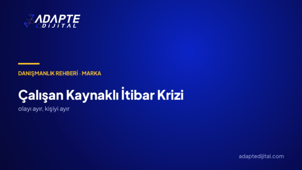 Çalışanımızın paylaşımı markayı zora soktu