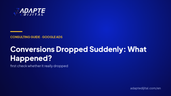Conversions dropped suddenly — the algorithm or us?
