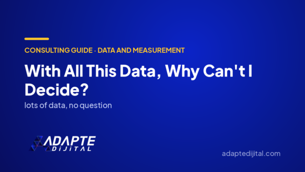 With All This Data, Why Can't I Decide? — Adapte Dijital cover image