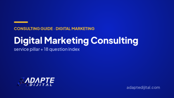 Digital Marketing Consulting — Adapte Dijital cover image