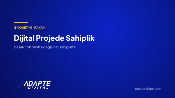 Dijital Projede Sahiplik — Adapte Dijital kapak görseli