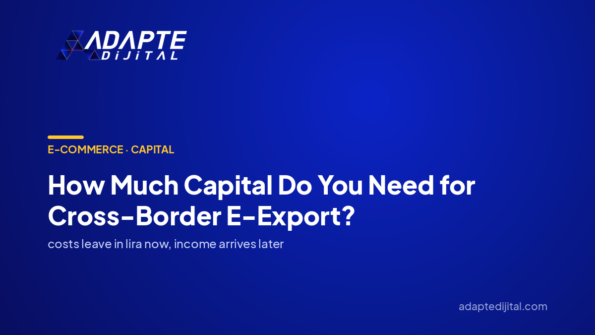 How Much Capital Do You Need for Cross-Border E-Export? — Adapte Dijital cover image