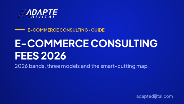 E-Commerce Consulting Fees 2026 — 2026 bands, three models and the smart-cutting map