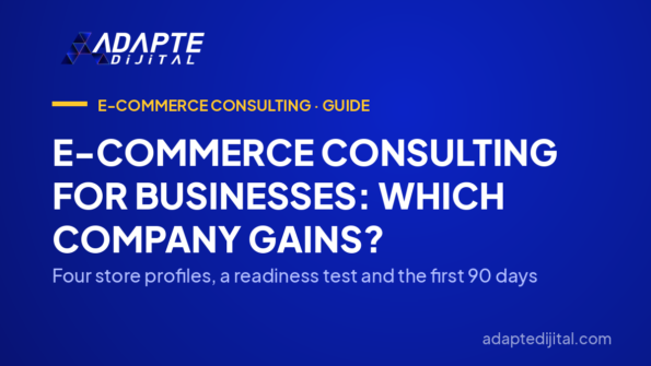 E-Commerce Consulting for Businesses: Which Company Gains? — Four store profiles, a readiness test and the first 90 days