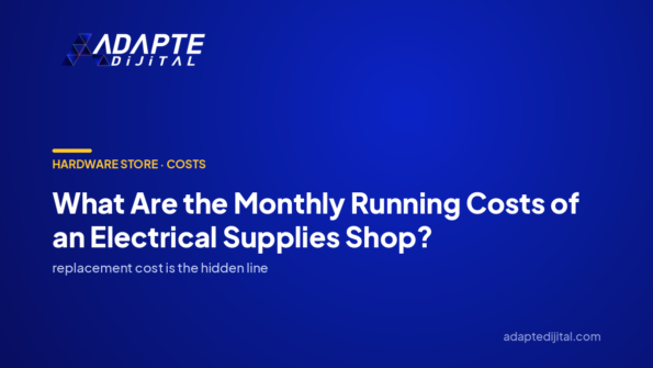 What Are the Monthly Running Costs of an Electrical Supplies Shop? — Adapte Dijital cover image