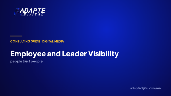How do you build employee and leader visibility?