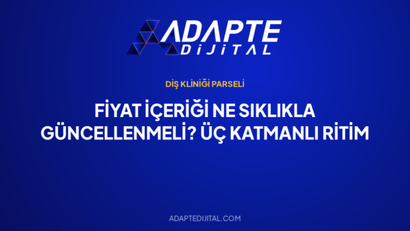 Fiyat İçeriği Ne Sıklıkla Güncellenmeli? Üç Katmanlı Ritim — Adapte Dijital kapak görseli