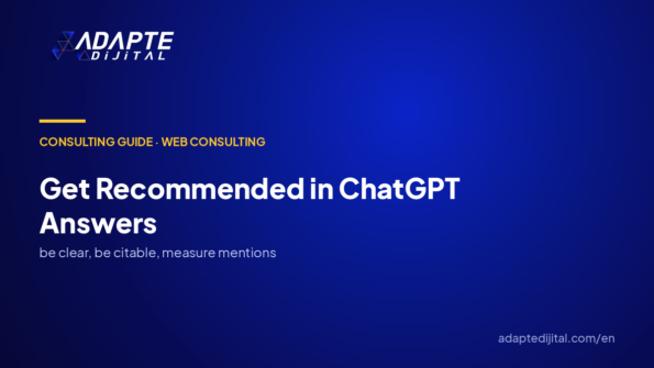 How to Get Recommended in ChatGPT Answers