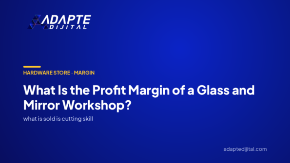 What Is the Profit Margin of a Glass and Mirror Workshop? — Adapte Dijital cover image