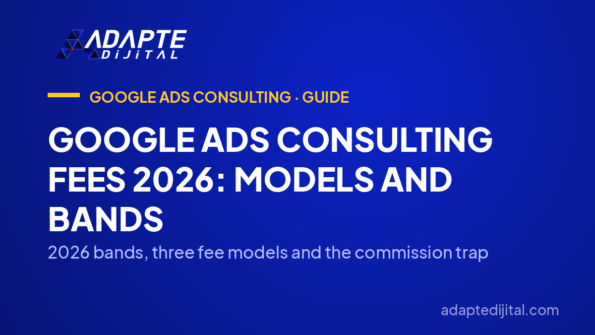 Google Ads Consulting Fees 2026: Models and Bands — 2026 bands, three fee models and the commission trap