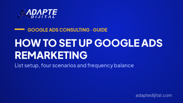 How to Set Up Google Ads Remarketing — List setup, four scenarios and frequency balance