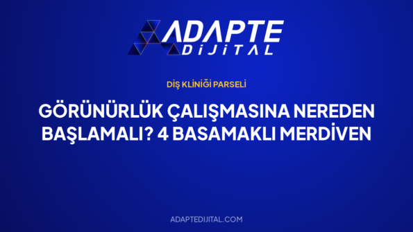 Görünürlük Çalışmasına Nereden Başlamalı? 4 Basamaklı Merdiven — Adapte Dijital kapak görseli