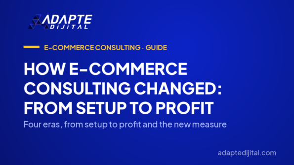 How E-Commerce Consulting Changed: From Setup to Profit — Four eras, from setup to profit and the new measure