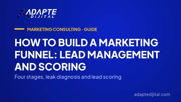 How to Build a Marketing Funnel: Lead Management and Scoring — Four stages, leak diagnosis and lead scoring