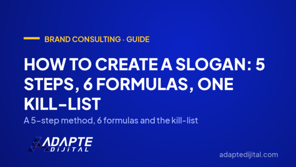 How to Create a Slogan: 5 Steps, 6 Formulas, One Kill-List — A 5-step method, 6 formulas and the kill-list