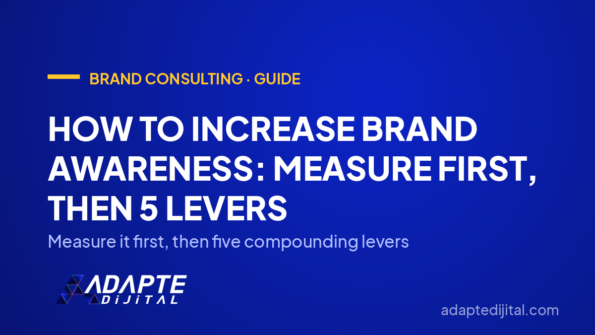 How to Increase Brand Awareness: Measure First, Then 5 Levers — Measure it first, then five compounding levers