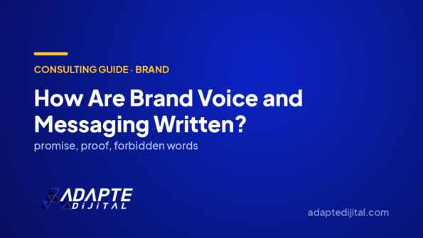 How Are Brand Voice and Messaging Written? — Adapte Dijital cover image