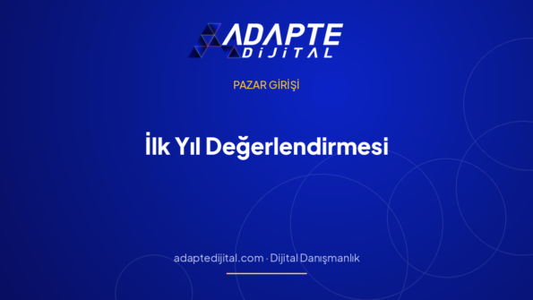 İlk Yıl Değerlendirmesi: Pazar Girişi Çalıştı mı? — Adapte Dijital kapak görseli
