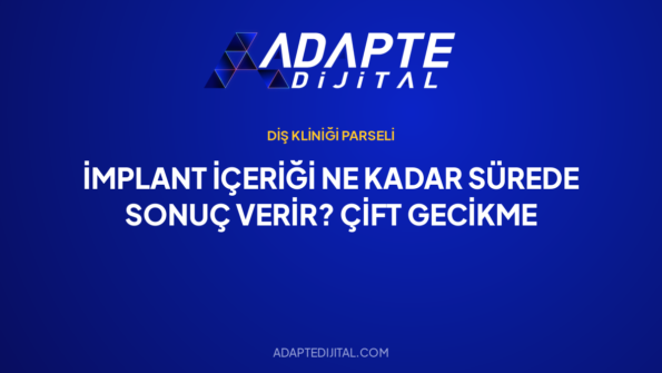 İmplant İçeriği Ne Kadar Sürede Sonuç Verir? Çift Gecikme — Adapte Dijital kapak görseli