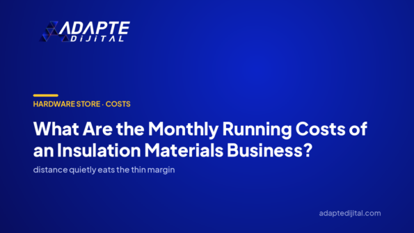 What Are the Monthly Running Costs of an Insulation Materials Business? — Adapte Dijital cover image