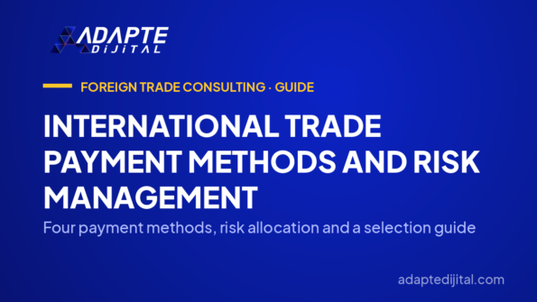 International Trade Payment Methods and Risk Management — Four payment methods, risk allocation and a selection guide