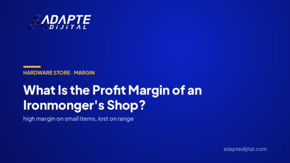 What Is the Profit Margin of an Ironmonger's Shop? — Adapte Dijital cover image
