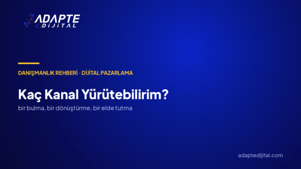 Kaç pazarlama kanalını gerçekten yürütebilirim?
