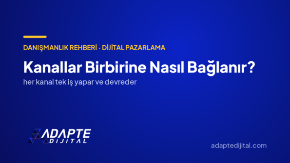 Kanallar Birbirine Nasıl Bağlanır? — Adapte Dijital kapak görseli