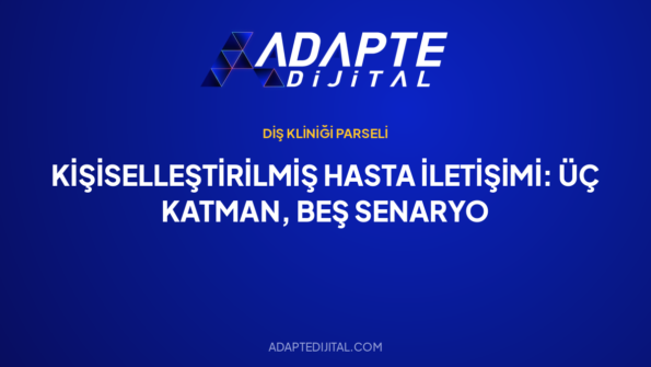 Kişiselleştirilmiş Hasta İletişimi: Üç Katman, Beş Senaryo — Adapte Dijital kapak görseli