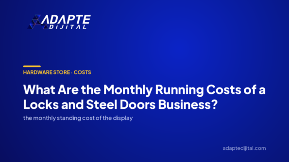 What Are the Monthly Running Costs of a Locks and Steel Doors Business? — Adapte Dijital cover image
